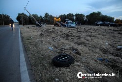 Tremendo impatto tra Punto e Suv all'ingresso di Soleto, 66enne in Rianimazione - Corriere Salentino