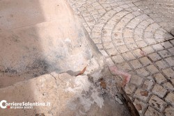 Ordigno contro la casa dell'ex sindaco di Casarano, danni e paura - Corriere Salentino