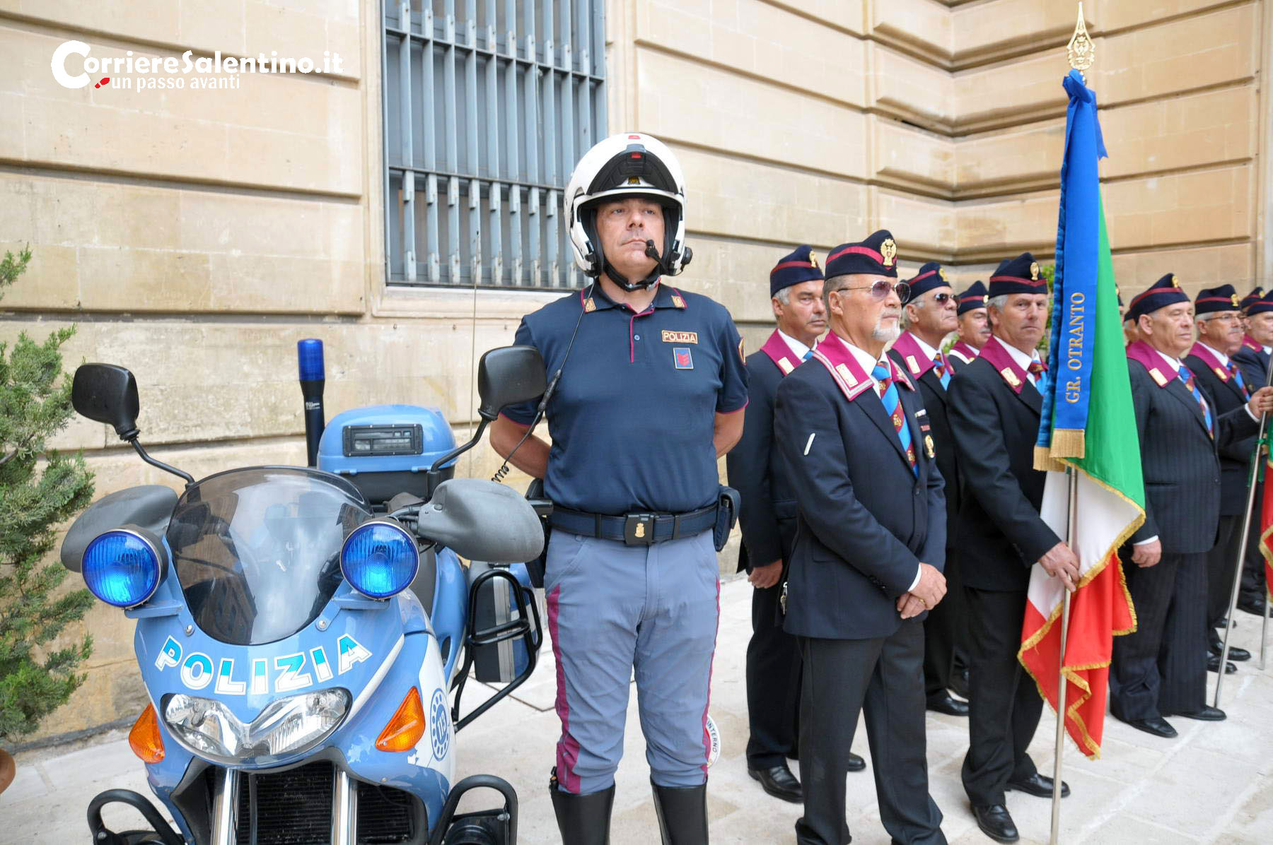 A lecce la celebrazione del 165° anniversario della fondazione della ... P0lizia dello stato
