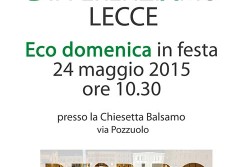 Eco domenica in festa, Monteco incontra i leccesi - Corriere Salentino