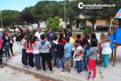 Via i rifiuti sepolti, nasce un parco giochi per bambini - Corriere Salentino