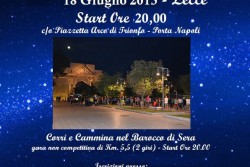 Tutto pronto per la II° edizione della "Corri e cammina sotto le stelle" - Corriere Salentino
