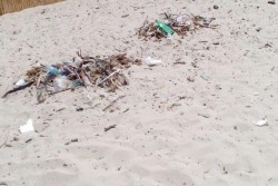 Mare cristallino, ma bagnanti tra i rifiuti: la "triste" cartolina di Torre Chianca - Corriere Salentino