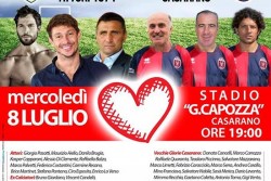 Calcio e solidarietà: al "Capozza" di Casarano scendono in campo le Vecchie Glorie - Corriere Salentino