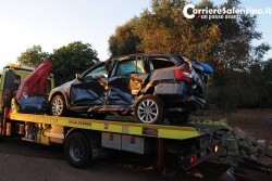 Schianto violento, feriti quattro turisti: in ospedale anche due bambini - Corriere Salentino