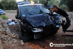 Schianto violento, feriti quattro turisti: in ospedale anche due bambini - Corriere Salentino