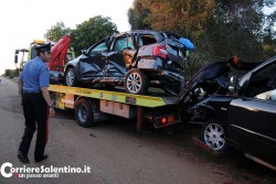 Schianto violento, feriti quattro turisti: in ospedale anche due bambini - Corriere Salentino