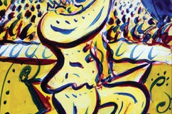 "Il mondo della luna": personale di pittura di Franco Baldassarre - Corriere Salentino