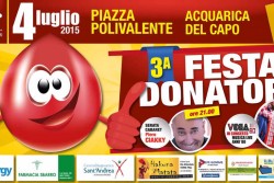Acquarica del Capo: al via la III° edizione della Festa del Donatore - Corriere Salentino