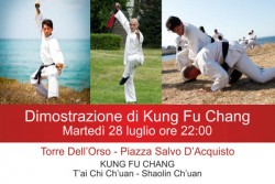 Dimostrazione di Kung-fu Chang, il 28 luglio a Torre dell'Orso - Corriere Salentino