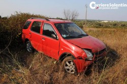 Esce fuori strada e finisce in una piccola scarpata: ferita una turista di Avellino - Corriere Salentino