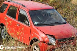 Esce fuori strada e finisce in una piccola scarpata: ferita una turista di Avellino - Corriere Salentino