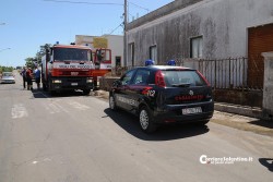 Incendio "divora" fast-food, fiamme e paura nel Capo di Leuca - Corriere Salentino