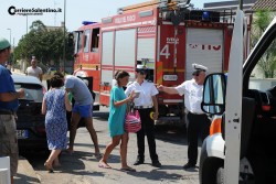 Schianto all'incrocio, Punto si ribalta: 19enne ugentino grave in ospedale - Corriere Salentino