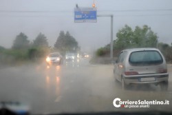 Violento nubifragio sul Salento, numerosi allagamenti e disagi alla circolazione - Corriere Salentino