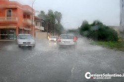 Violento nubifragio sul Salento, numerosi allagamenti e disagi alla circolazione - Corriere Salentino