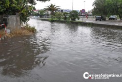 Violento nubifragio sul Salento, numerosi allagamenti e disagi alla circolazione - Corriere Salentino