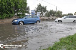 Violento nubifragio sul Salento, numerosi allagamenti e disagi alla circolazione - Corriere Salentino