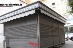 Nuova intimidazione per i familiari del pentito Greco, tentano di incendiare chiosco di bigiotteria in via Trinchese - Corriere Salentino