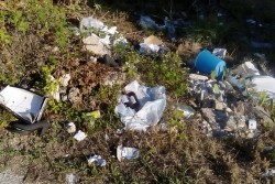 Una "cartolina" da dimenticare: discarica a cielo aperto nel parco naturale regionale - Corriere Salentino