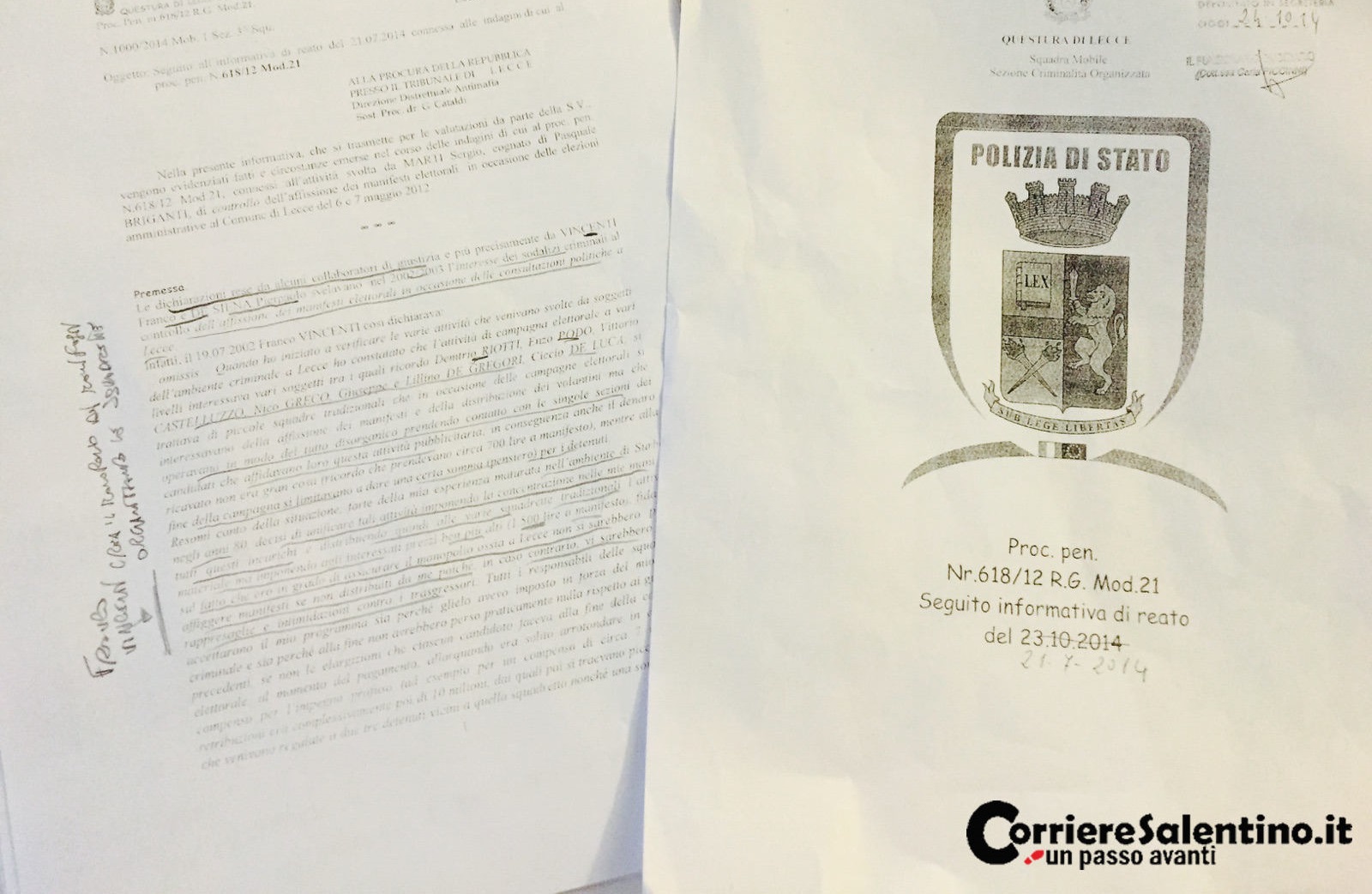 Le mani della mala sulla politica e le ombre sulle primarie 2012. Il prefetto: «Studierò la situazione con il governo»