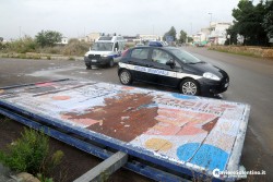 Maltempo, pioggia e danni: crolla tettoia di area servizio, alberi sradicati ed allagamenti in tutto il Salento - Corriere Salentino