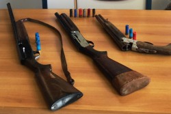 Ai piedi del muretto a secco, tre fucili perfettamente funzionanti: misterioso rivenimento - Corriere Salentino