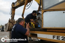 Nuovo assalto al "Mercatone Uno": sradicano cassaforte ma fuggono a mani vuote: ingenti i danni - Corriere Salentino