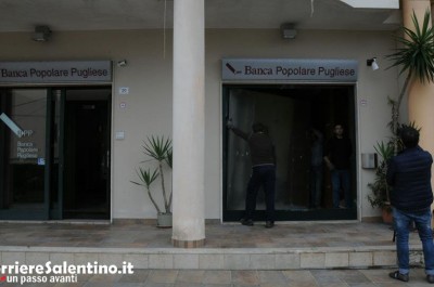 Nuovo assalto ai Bancomat in 24 ore, questa volta il "colpo" riesce: furto da oltre 60mila euro - Corriere Salentino