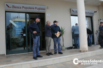 Nuovo assalto ai Bancomat in 24 ore, questa volta il "colpo" riesce: furto da oltre 60mila euro - Corriere Salentino