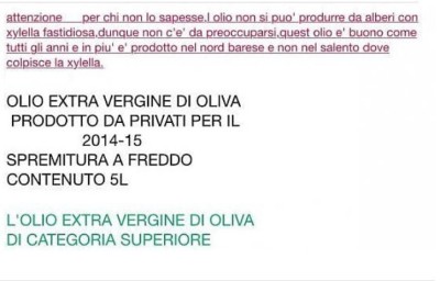 ebay olio offese