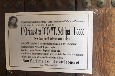 La Ico Tito Schipa celebra il suo funerale 38 anni dopo - Corriere Salentino