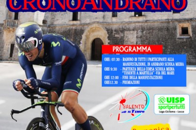 Tutto pronto per il I° Trofeo "CronoAndrano", ultima tappa del circuito Uisp "Salento contro il Tempo" - Corriere Salentino