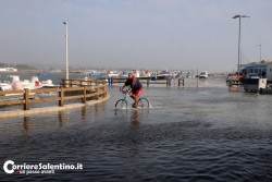 Maltempo, pioggia e danni: crolla tettoia di area servizio, alberi sradicati ed allagamenti in tutto il Salento - Corriere Salentino