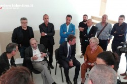 Parco delle Cave, Siza a Lecce: "Abbiamo scoperto una bellissima scala: andremo avanti con piccole variazioni" - Corriere Salentino