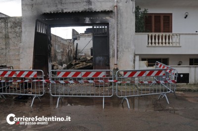 Un cortocircuito scatena l'inferno, devastante incendio distrugge mezzi e garage - Corriere Salentino
