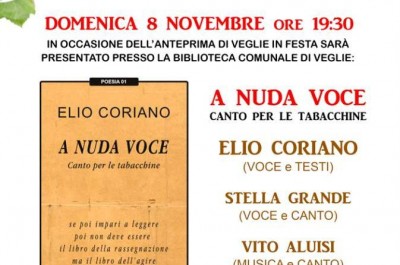 Veglie in Festa – Vino e Olio Novello 2015, in scena: “A nuda Voce- Canto per le Tabacchine”, di Elio Coriano - Corriere Salentino