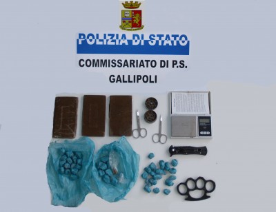 droga gallipoli arresti