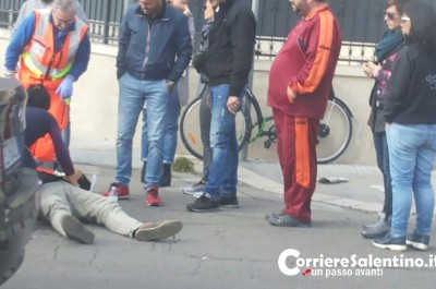 Investe avvocato in bici e poi si dilegua: caccia aperta all'auto pirata in città - Corriere Salentino