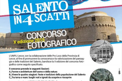 "Salento in 4 scatti", al via la X° edizione del concorso fotografico - Corriere Salentino