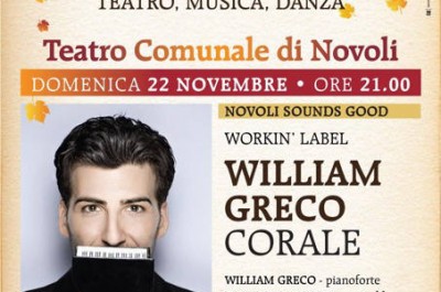 William Greco presenta "Corale" al Teatro Comunale di Novoli - Corriere Salentino