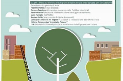 Per la "Festa degli alberi 2015" una mattinata alla scoperta della Foresta Urbana di Lecce - Corriere Salentino