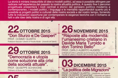 Davide Maria Turoldo e Don Tonino Bello protagonisti del quarto incontro di "Ponti e Dialoghi delle Politiche" - Corriere Salentino