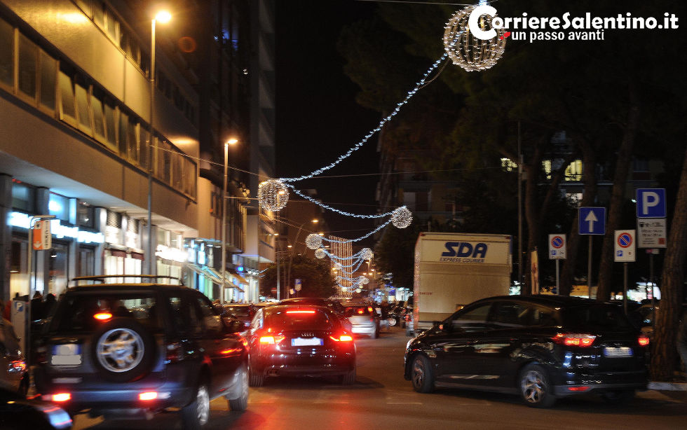 Domani in vigore “Lecce si apre al Natale”, il Piano parcheggi e