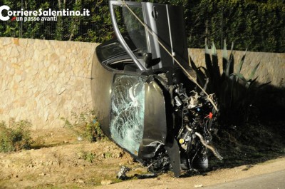 Perde il controllo dell'auto e si schianta contro muro, poi si ribalta: muore studente di 26 anni - Corriere Salentino