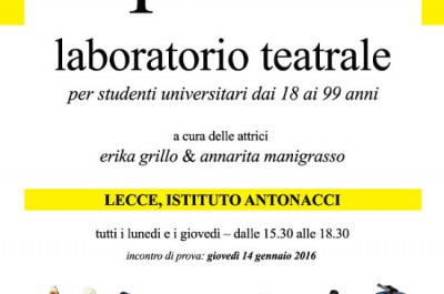 “Supereroi”: un laboratorio teatrale per l'integrazione dedicato agli studenti Unisalento - Corriere Salentino