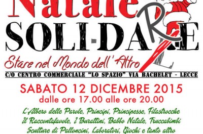 Natale Soli-dare al Centro Commerciale Lo Spazio - Corriere Salentino