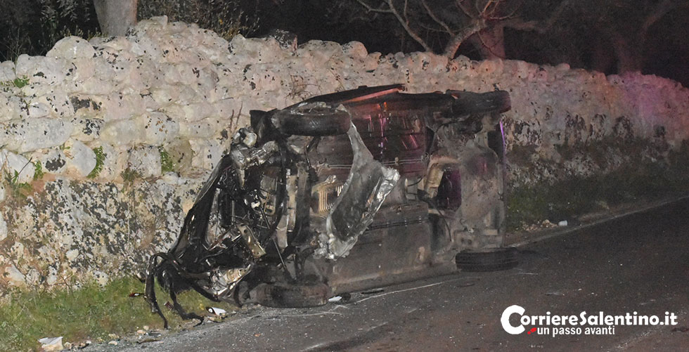 Perde il controllo dell’auto e si schianta contro un muro: muore 19enne