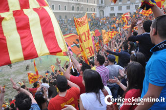 Corteo dopo il derby “combine” con il Bari, 39 tifosi giallorossi sotto processo
