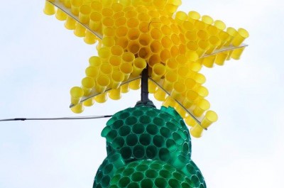 Melissano: 15mila bicchieri di plastica per l'Albero di Natale di Stay'nstreet - Corriere Salentino